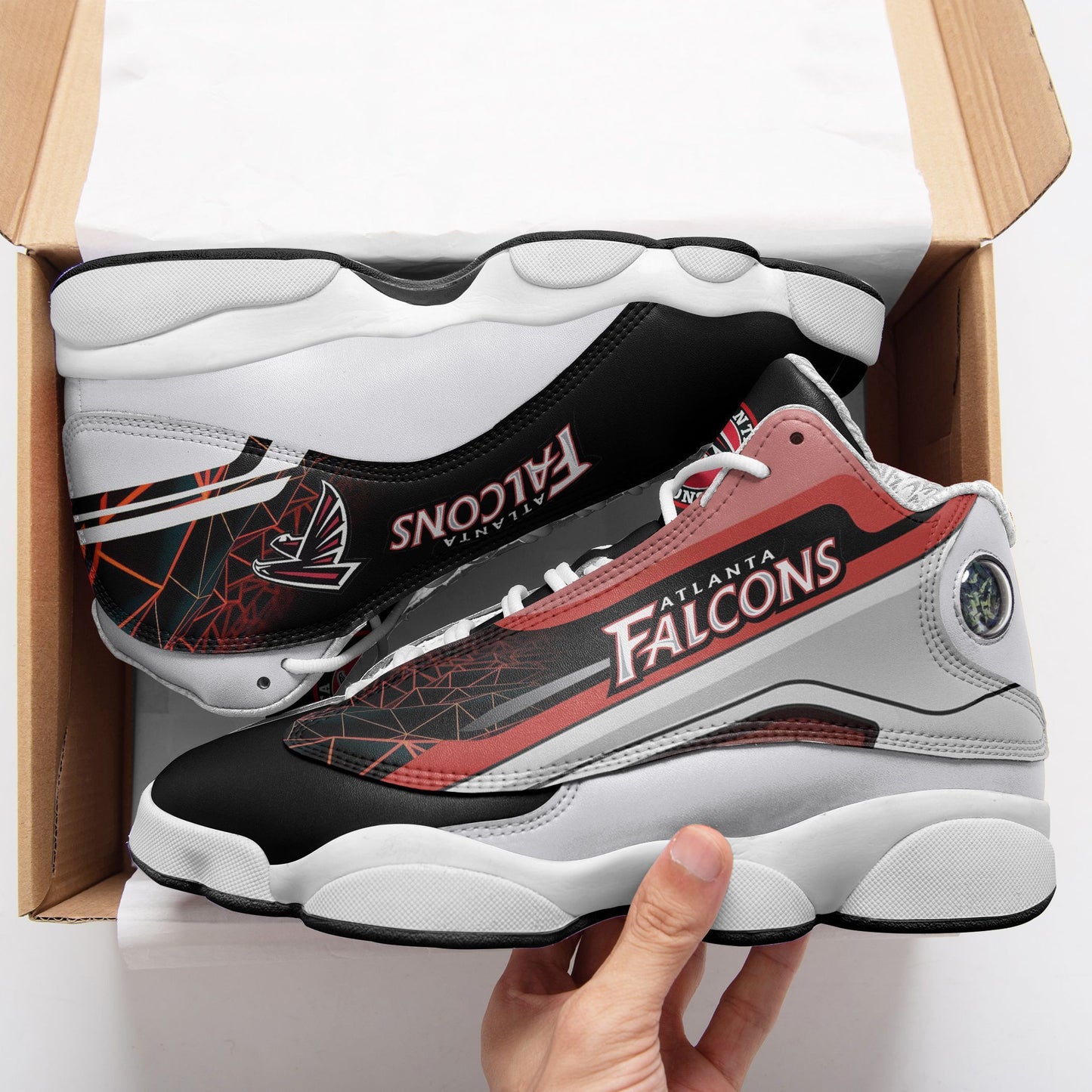 Atlanta Falcons Air JD13 Sneakers 579