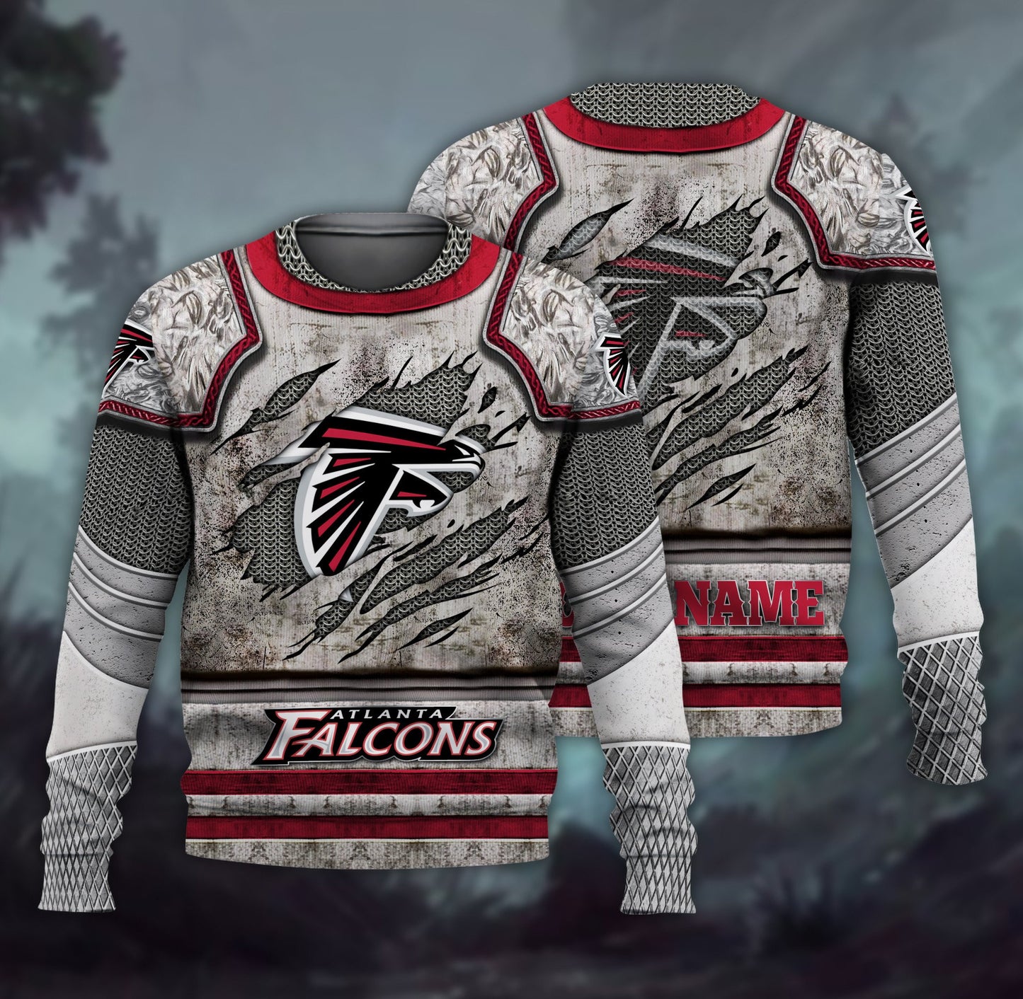 Atlanta Falcons Personalized All Over Printed 584