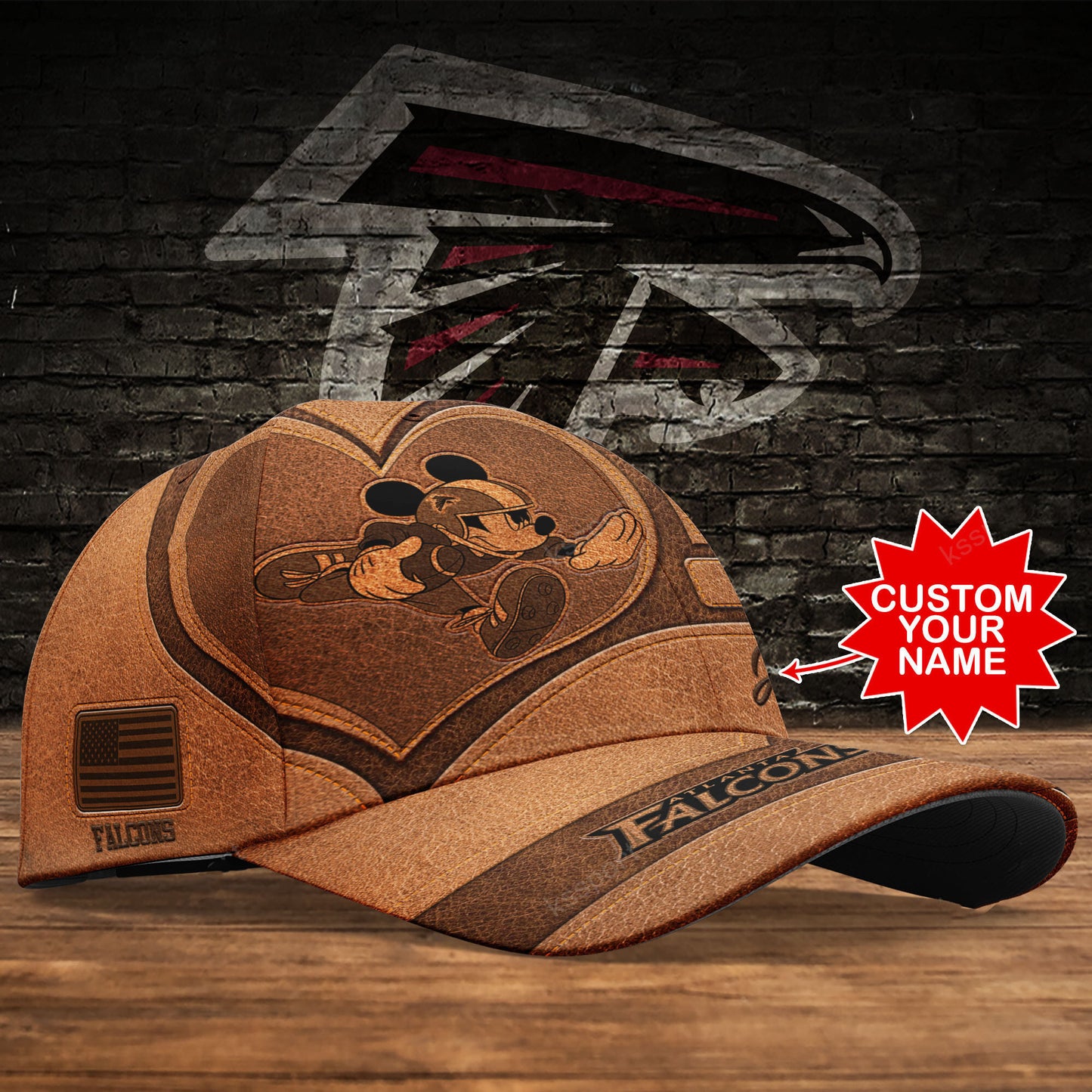 Atlanta Falcons Personalized Classic Cap BB483