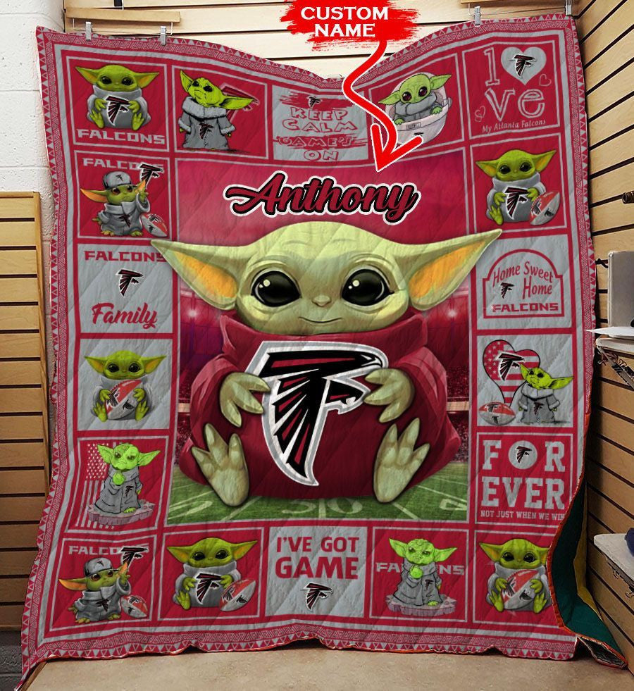 Atlanta Falcons Personalized Premium Quilt BG05
