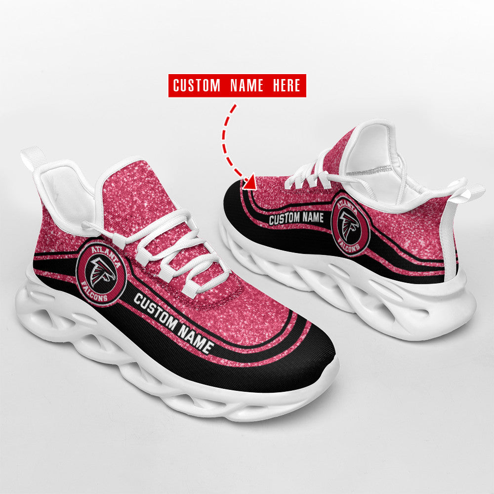 Atlanta Falcons Personalized Yezy Running Sneakers SPD350