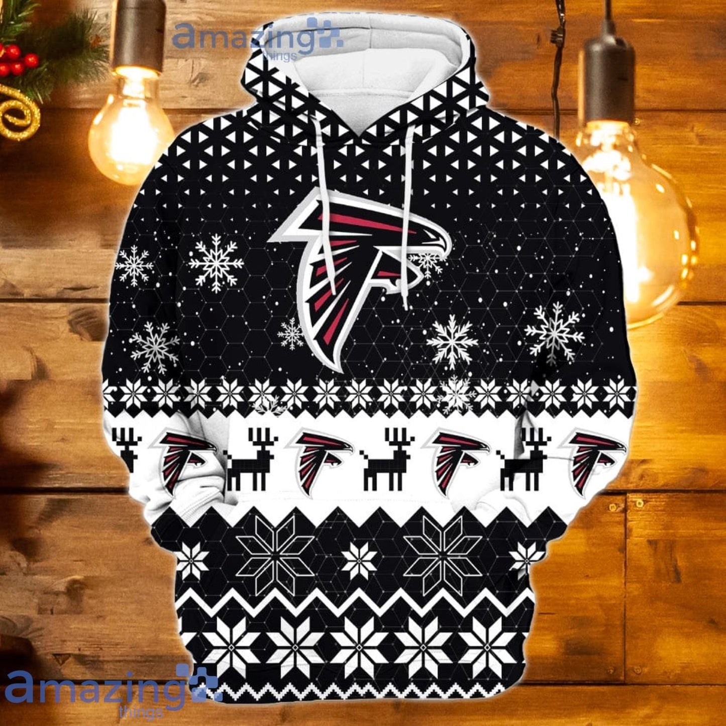 Atlanta Falcons Christmas Hoodie BBHD857