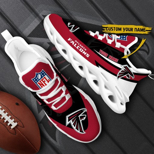 Atlanta Falcons Personalized Yezy Running Sneakers SPDMS785