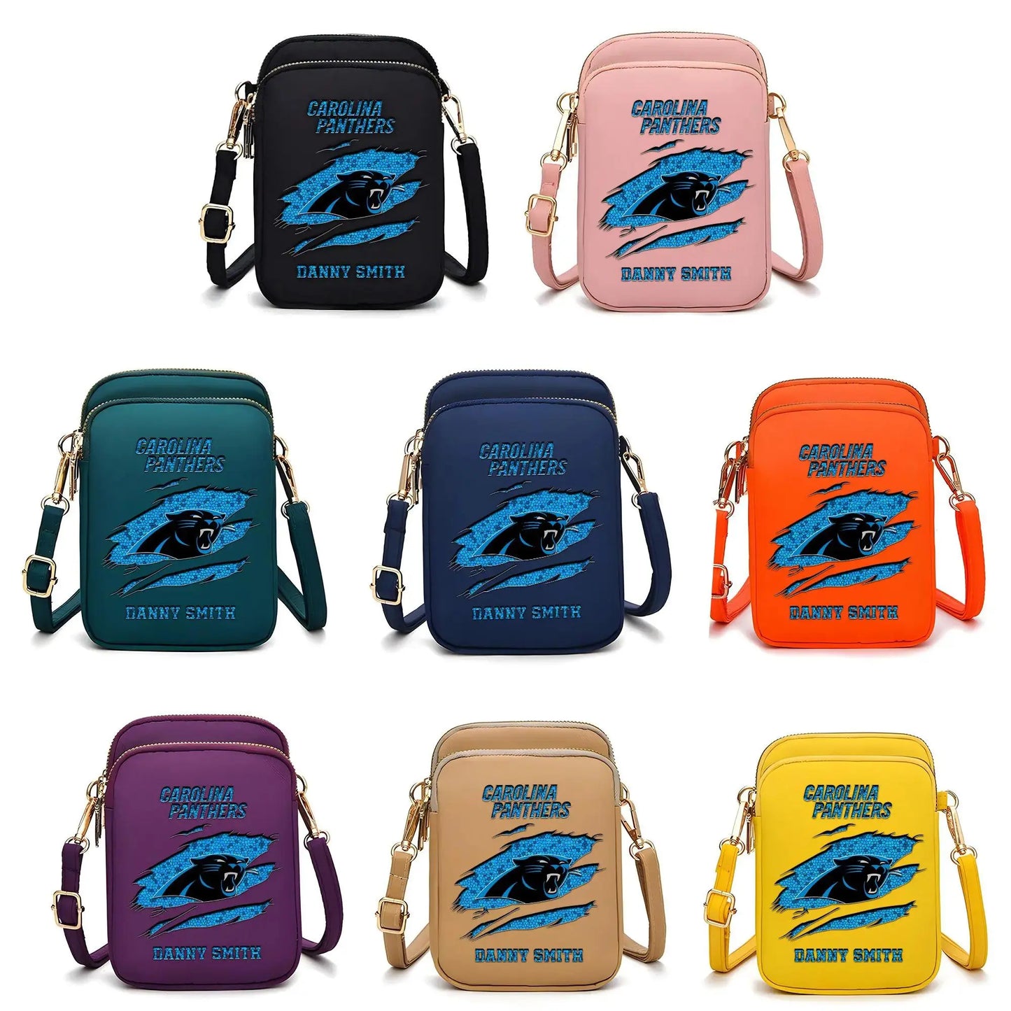 Carolina Panthers Mini Crossbody Bag for Women New Trending 2025 AZBT2DMCB000018