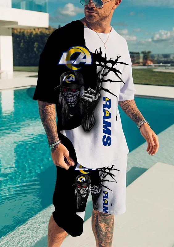 Los Angeles Rams T-shirt and Shorts AZTS552