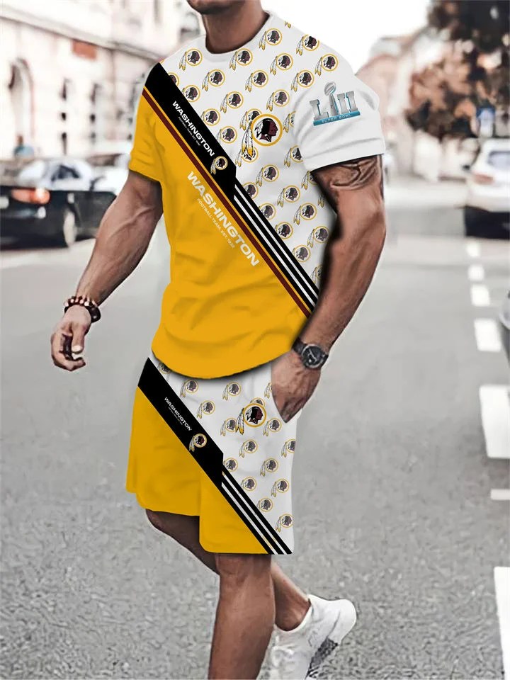 Washington Commanders T-shirt and Shorts AZTS459