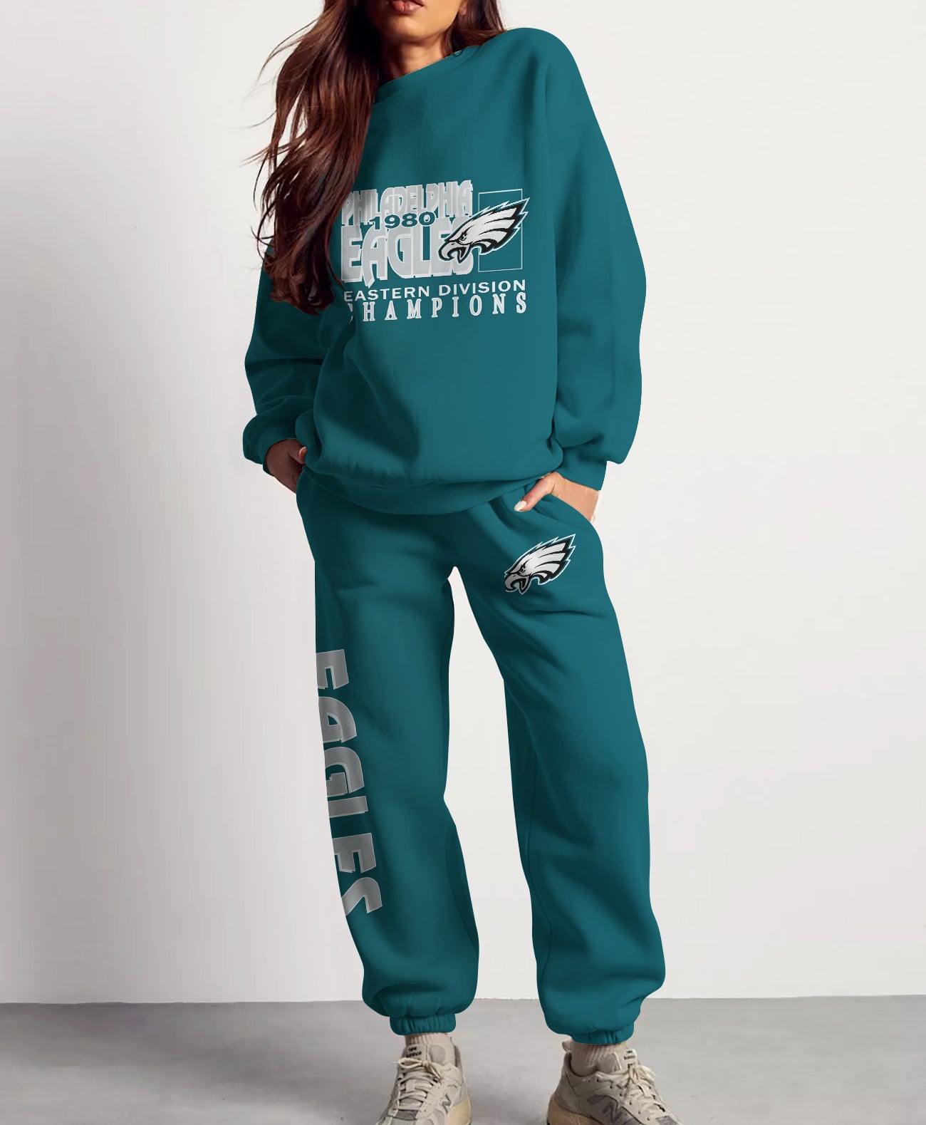 Philadelphia Eagles Combo 3D Sweatsuit and Sweatpants Unisex CBSP267