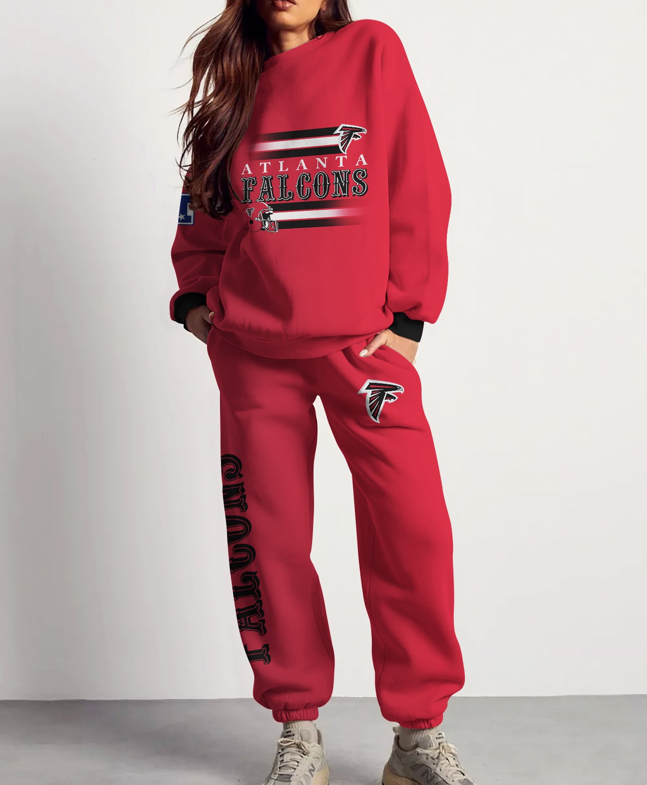 Atlanta Falcons Combo 3D Sweatsuit and Sweatpants Unisex CBSP10