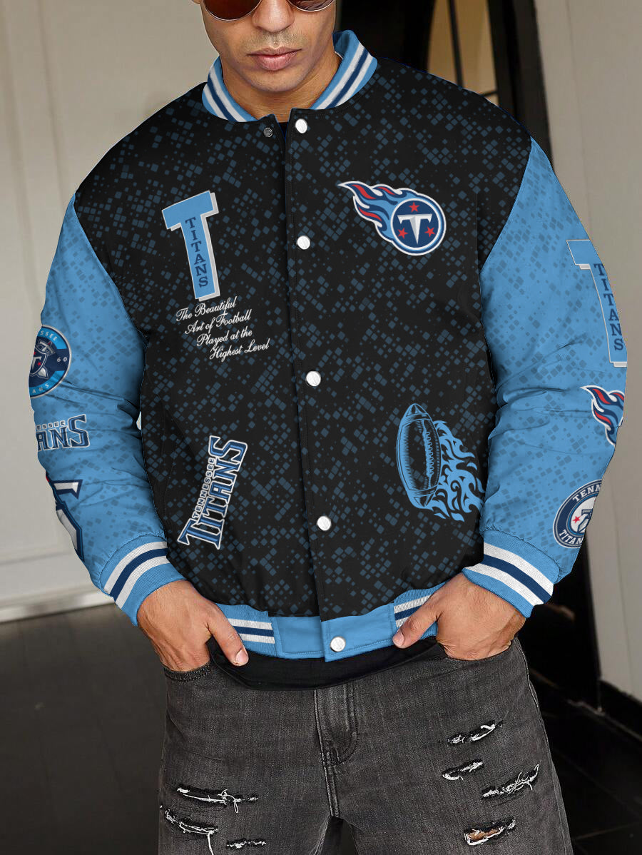 Tennessee Titans National Football League Varsity Jacket AZBTVJK000452