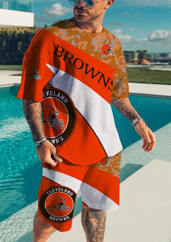 Cleveland Browns T-shirt and Shorts AZTS495