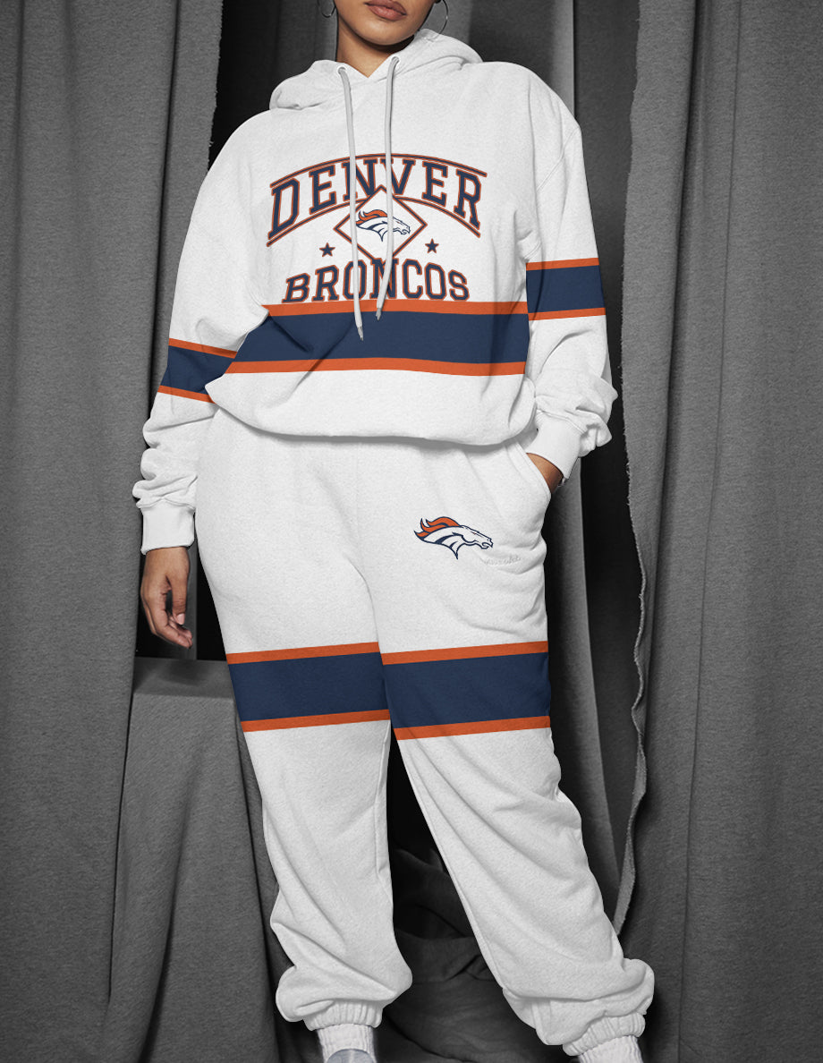 Denver Broncos Combo Pullover Hoodie And Sweatpants AZBTPHSP000182