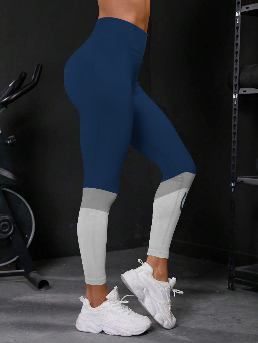 Indianapolis Colts High Waist Push Up Printed Leggings