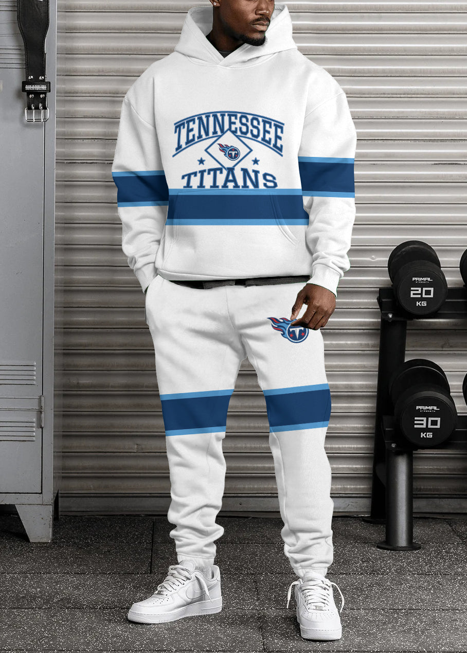 Tennessee Titans Combo Pullover Hoodie And Sweatpants AZBTPHSP000277