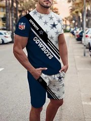 Dallas Cowboys T-shirt and Shorts AZTS063