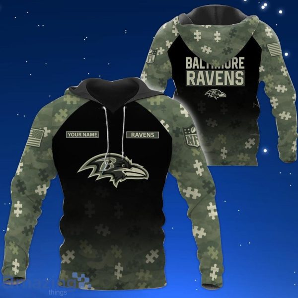 Baltimore Ravens All Over Printed T-shirt Sweatshirt Hoodie AZCHD634