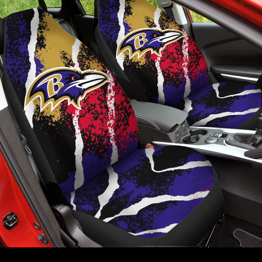 Baltimore Ravens Car Seat Covers BG420