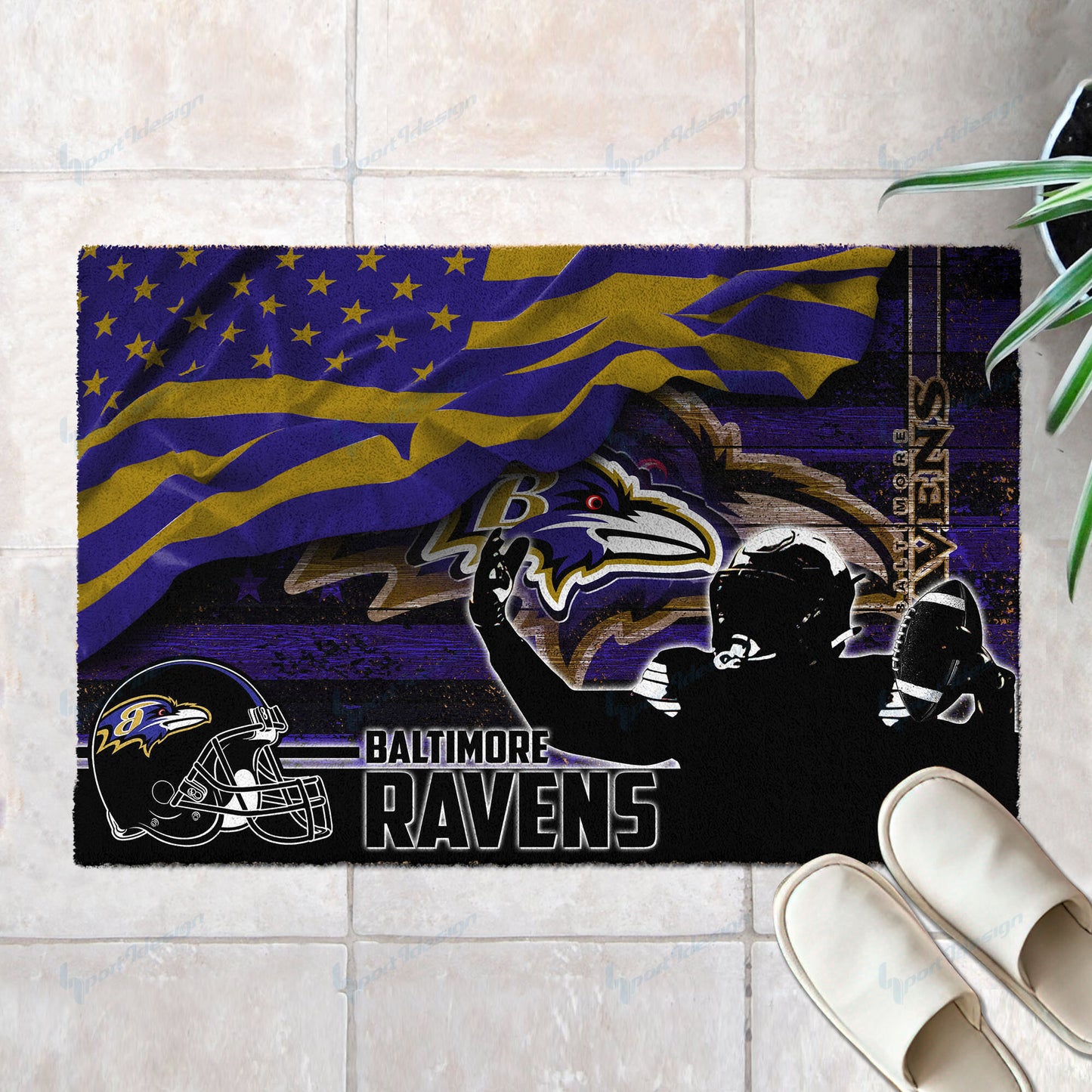 Baltimore Ravens Doormat BG33