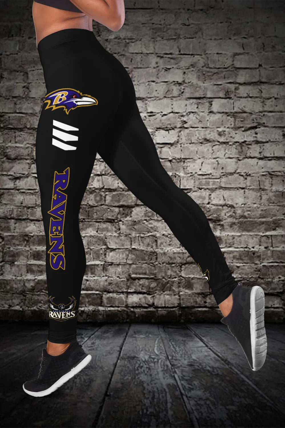 Baltimore Ravens Leggings And Tank Top Limited 024
