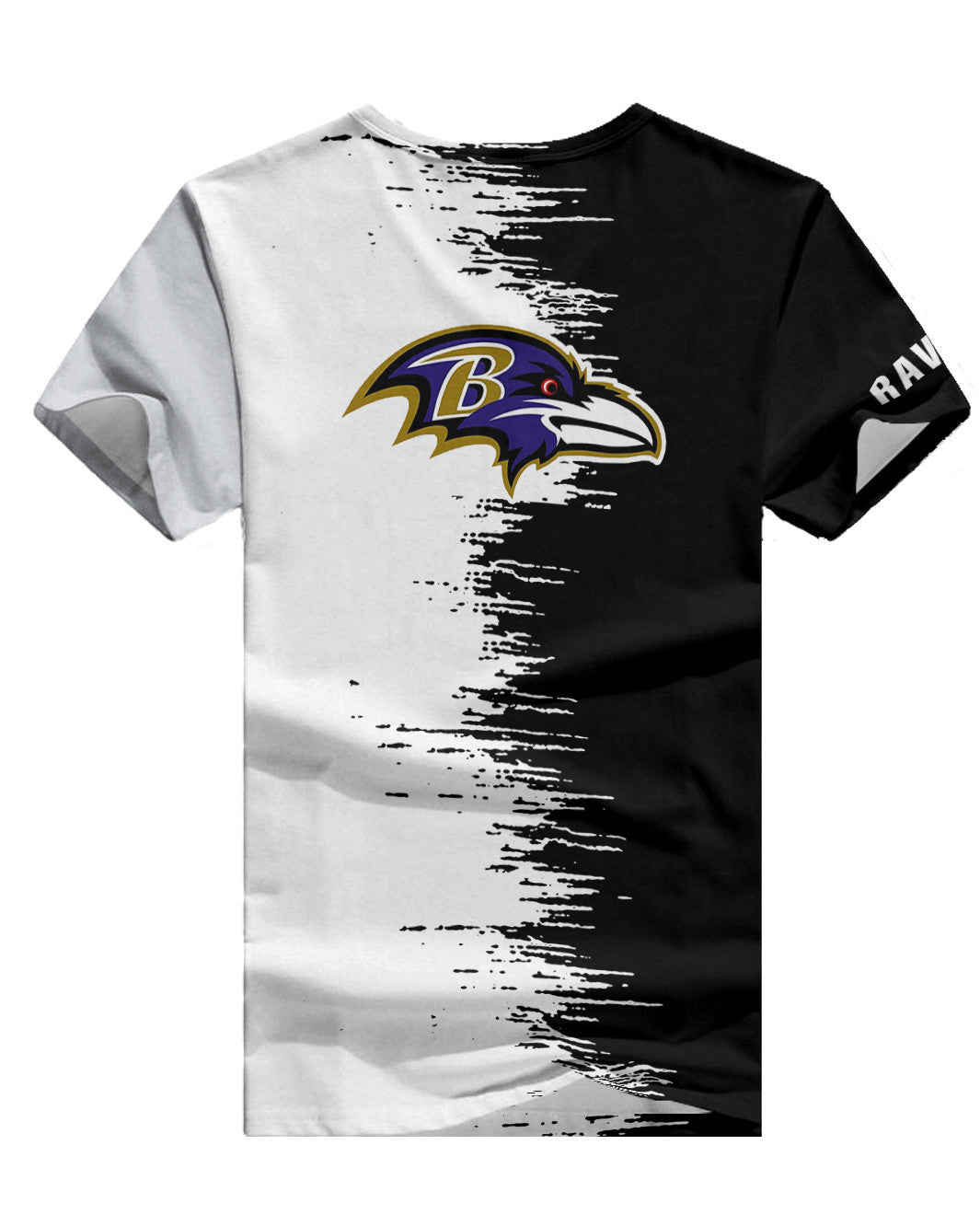 Baltimore Ravens Summer V-neck Women T-shirt BG26