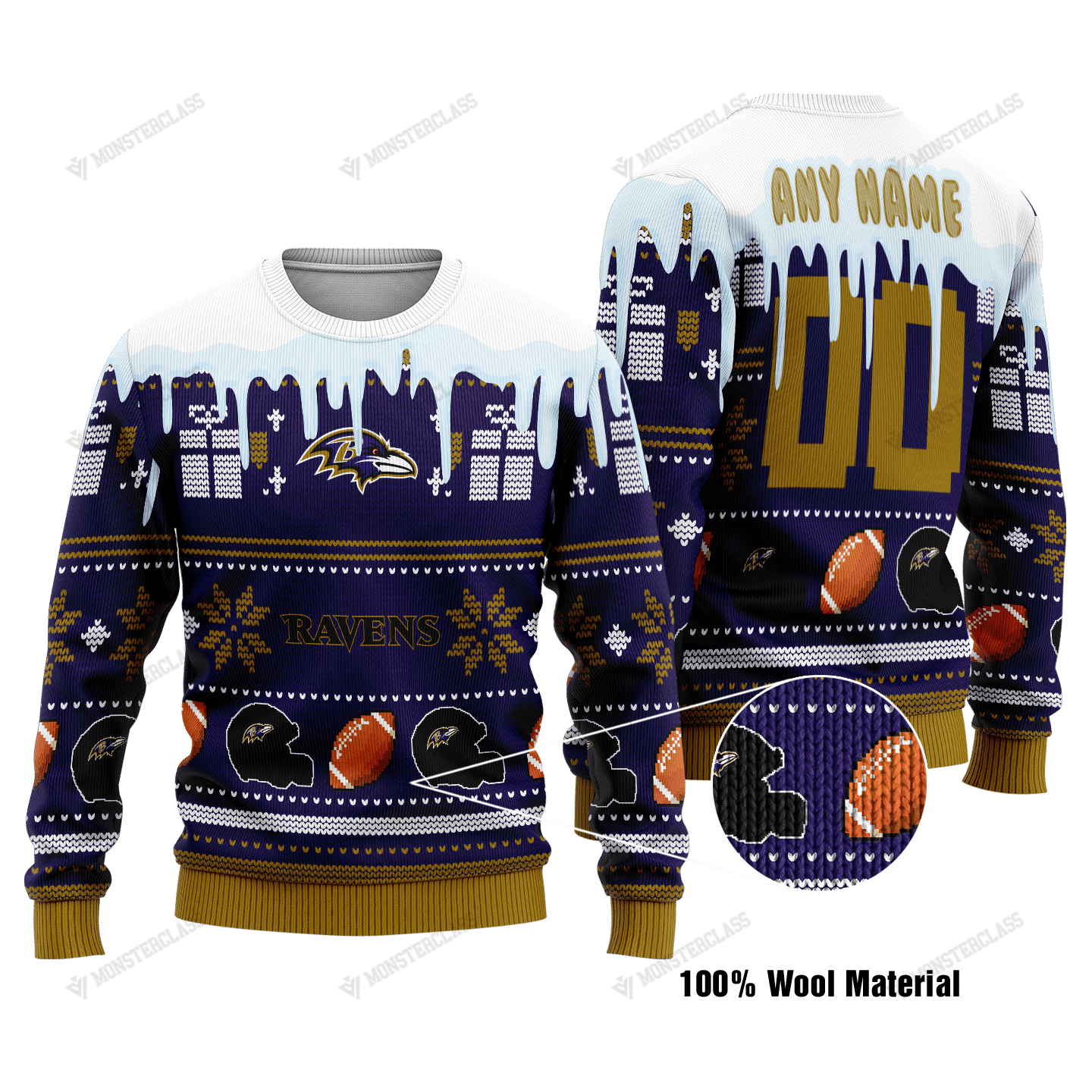 Baltimore Ravens Woolen Sweater 163