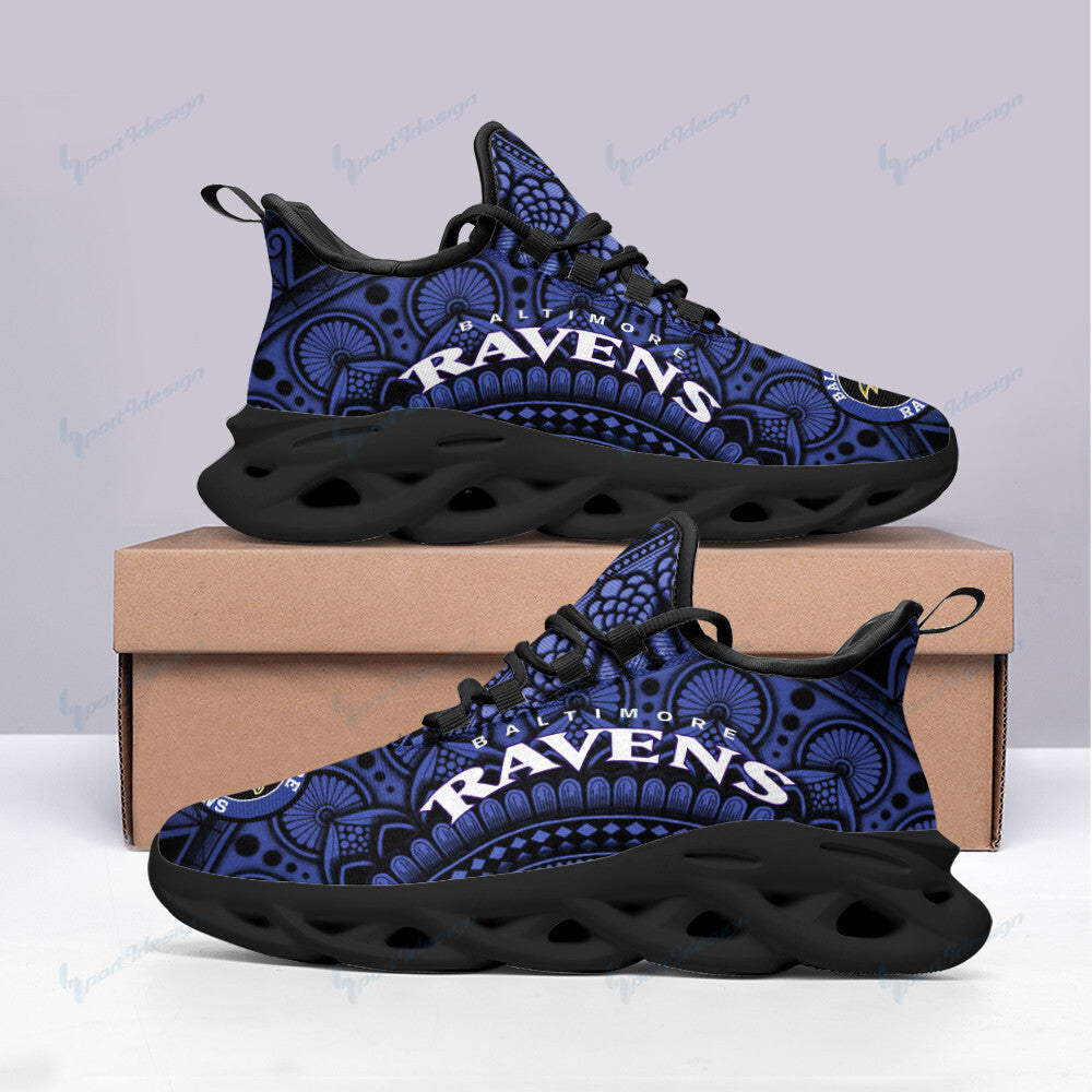 Baltimore Ravens Yezy Running Sneakers SPD61