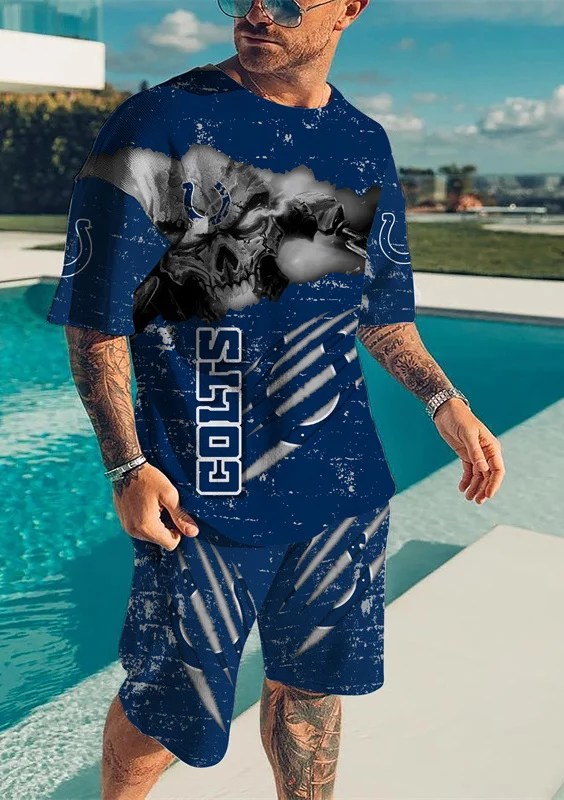 Indianapolis Colts T-shirt and Shorts AZTS521