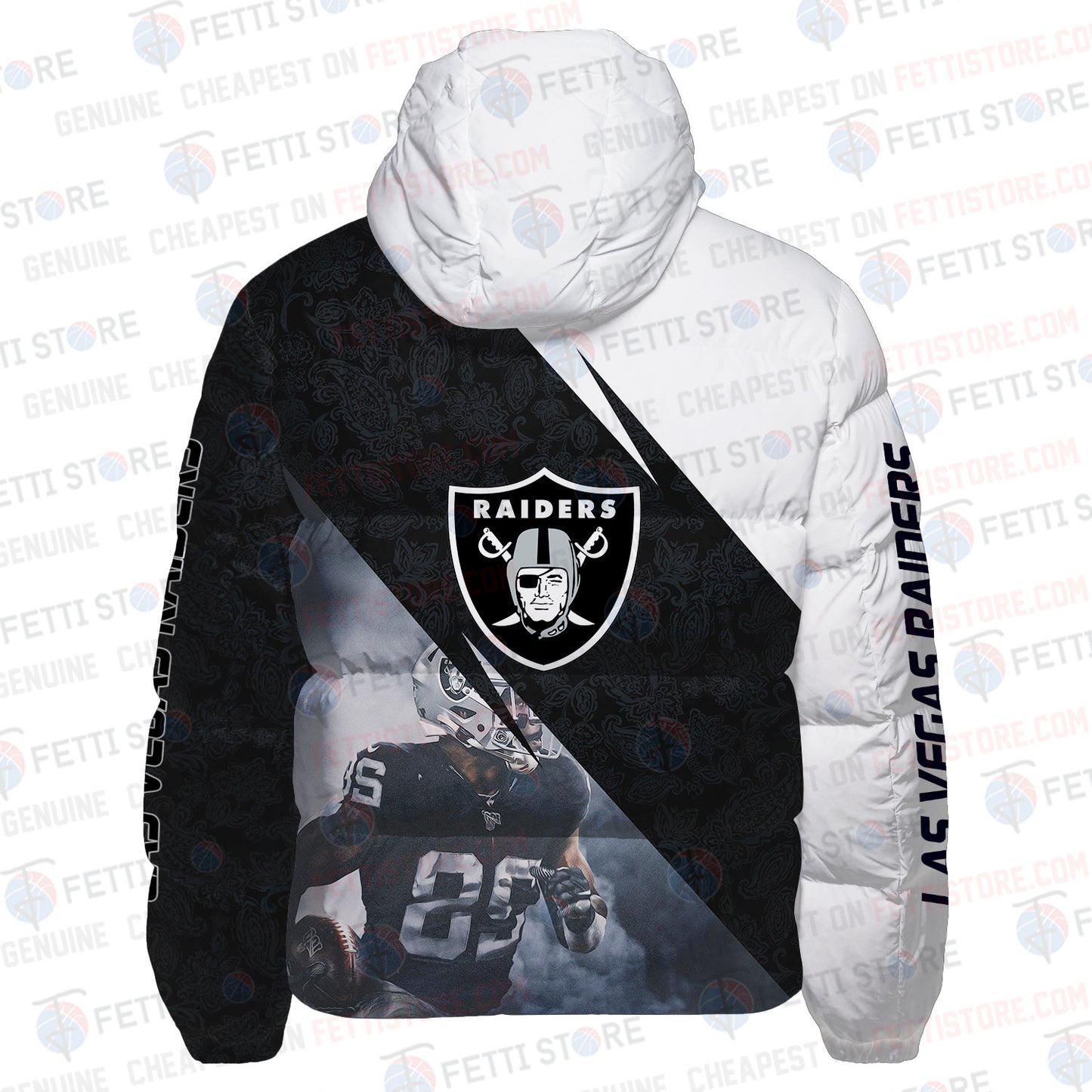 Las Vegas Raiders CozyCloud Down Jacket AZBTDWJ000001
