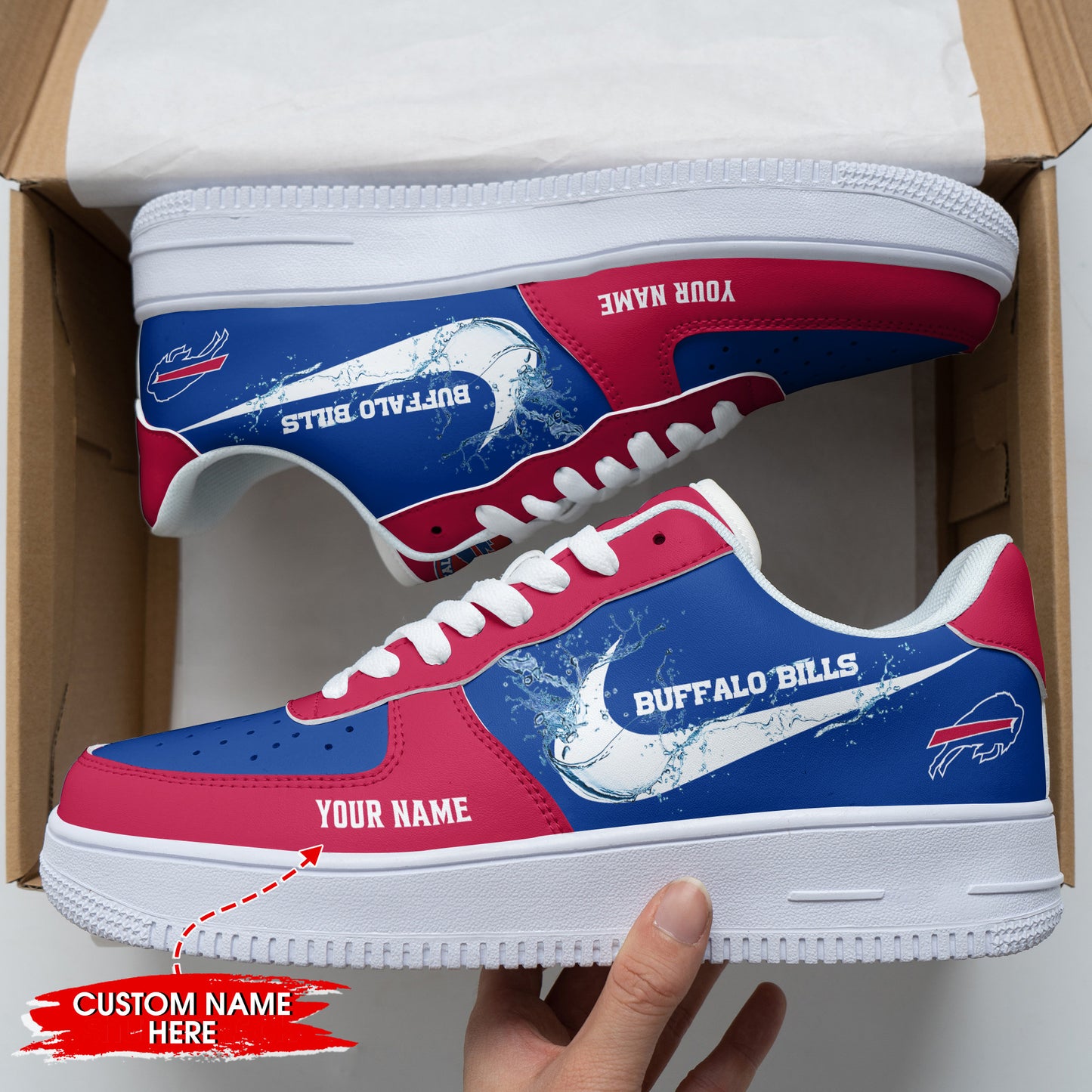 Buffalo Bills Personalized AF1 Shoes BG284