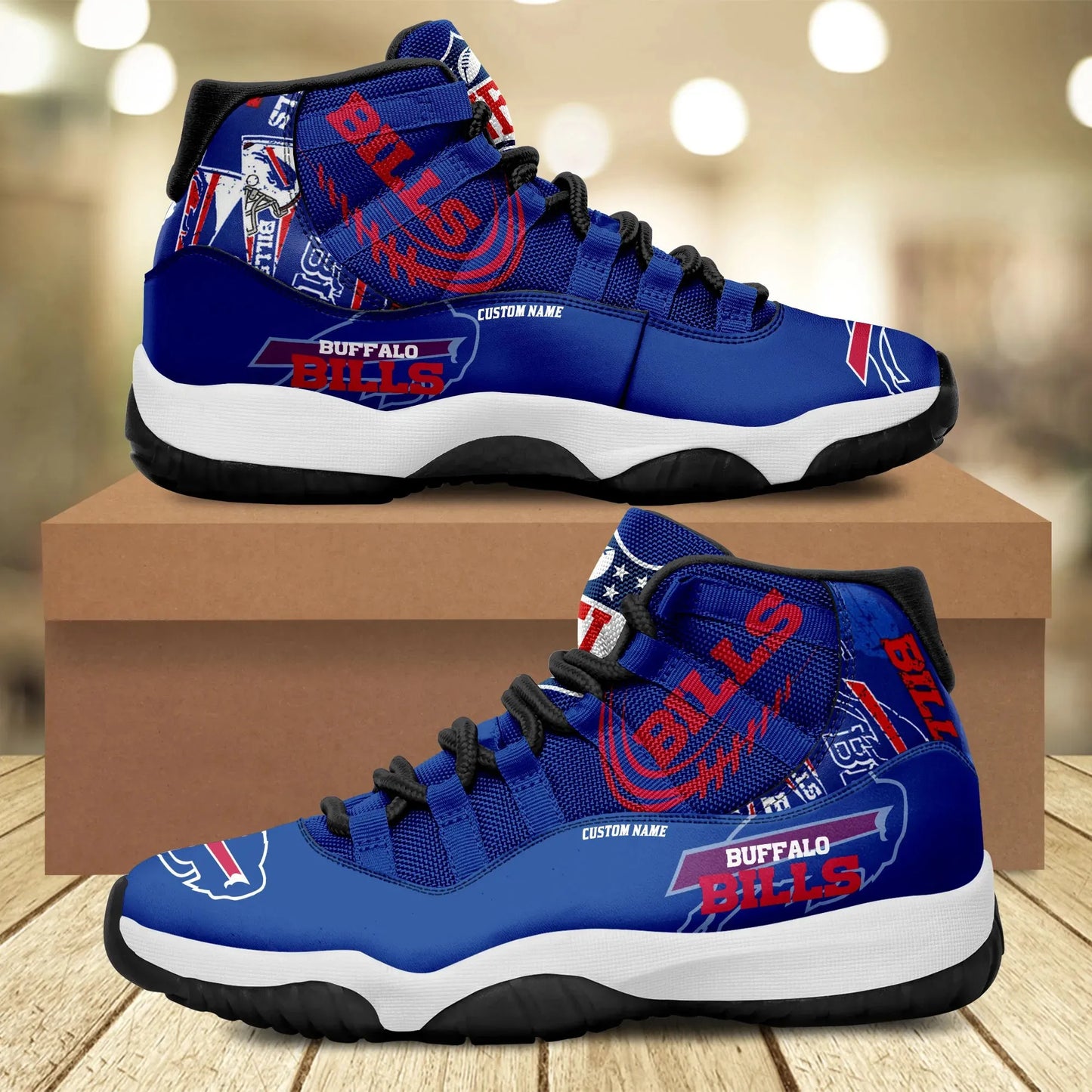 Buffalo Bills Personalized AJD11 Sneakers BG187