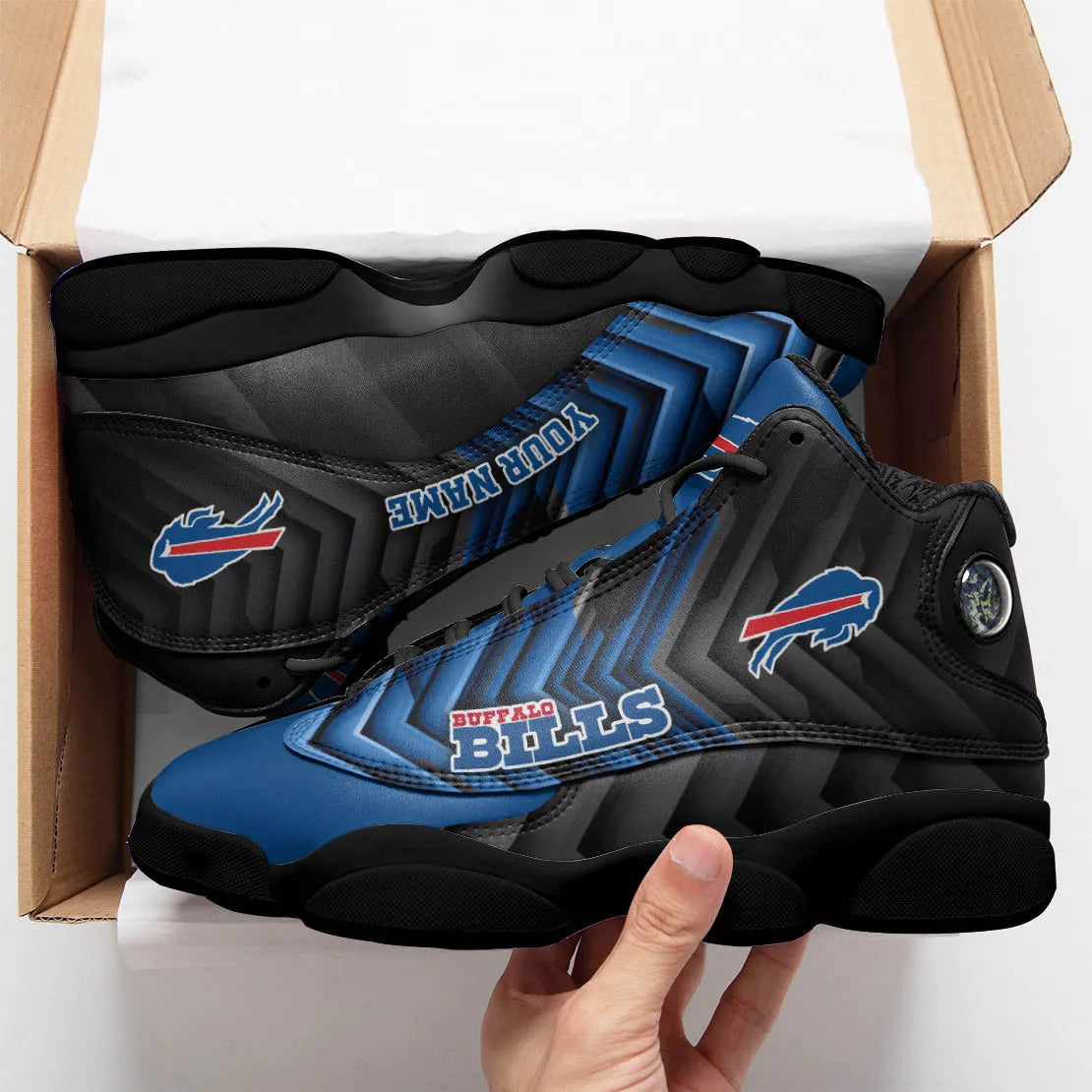 Buffalo Bills Personalized AJD13 Sneakers BG178