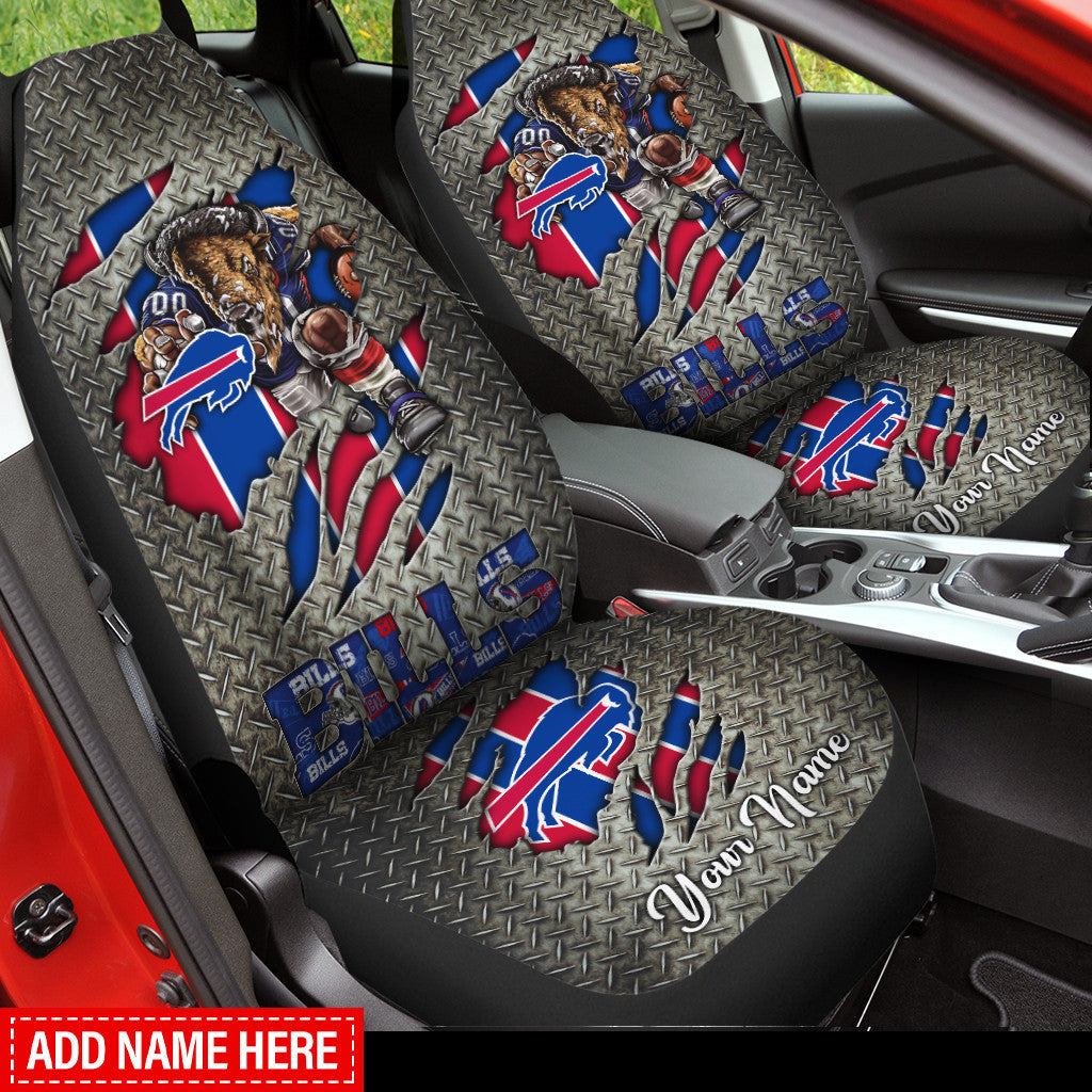 Buffalo Bills Personalized Car Seat Covers BG296
