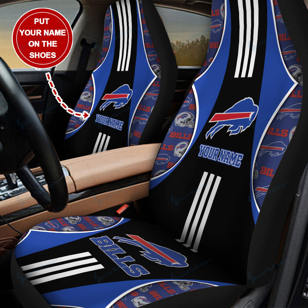 Buffalo Bills Personalized Car Seat Covers BG72