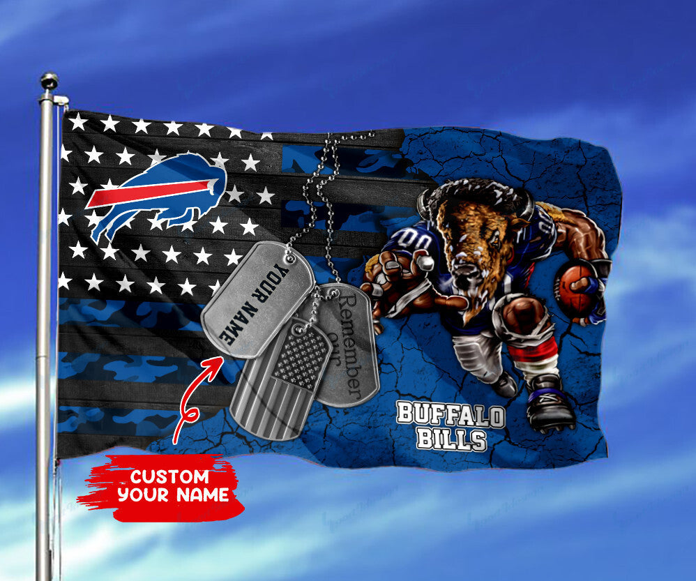 Buffalo Bills Personalized Flag 269