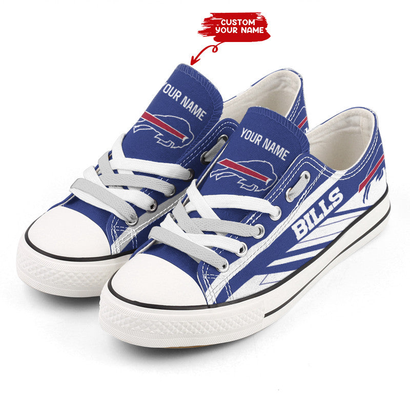 Buffalo Bills Personalized New Low Top BG12