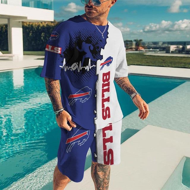 Buffalo Bills T-shirt and Shorts BG268