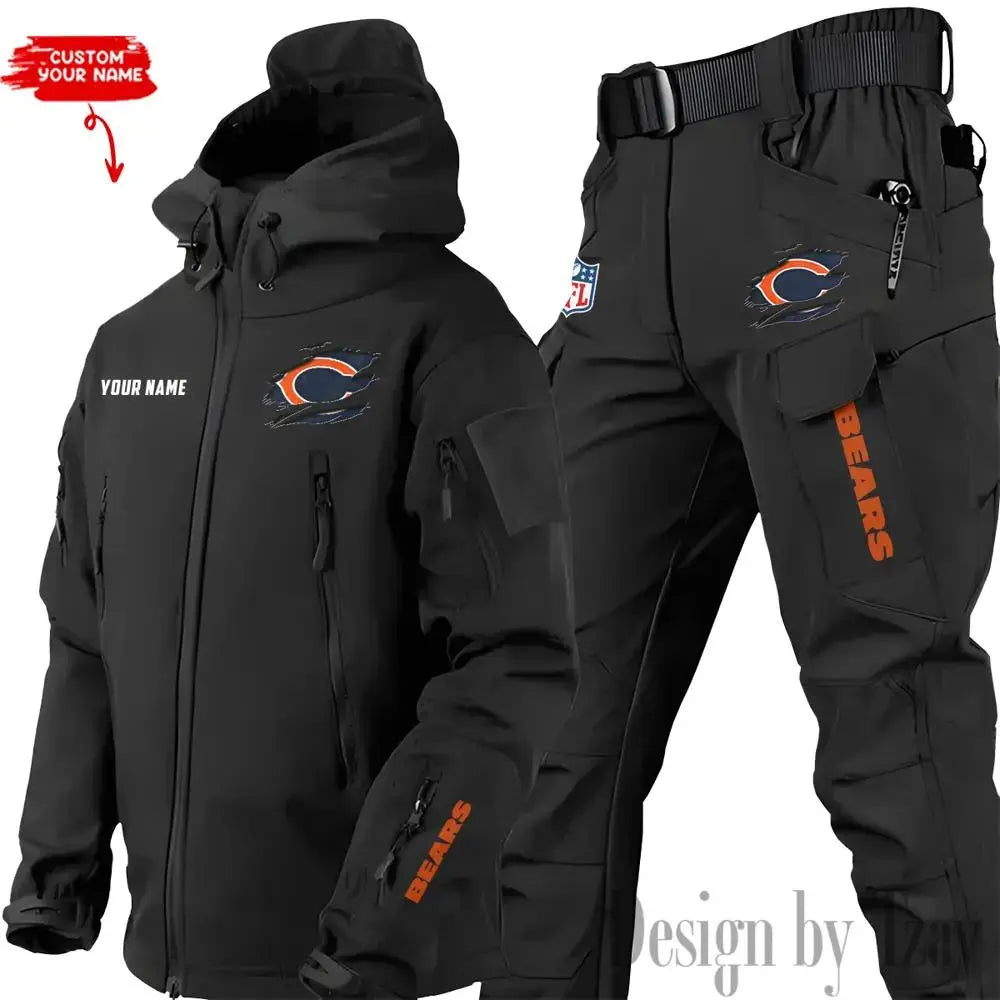 Chicago Bears Outdoor Jacket and Pants 000074