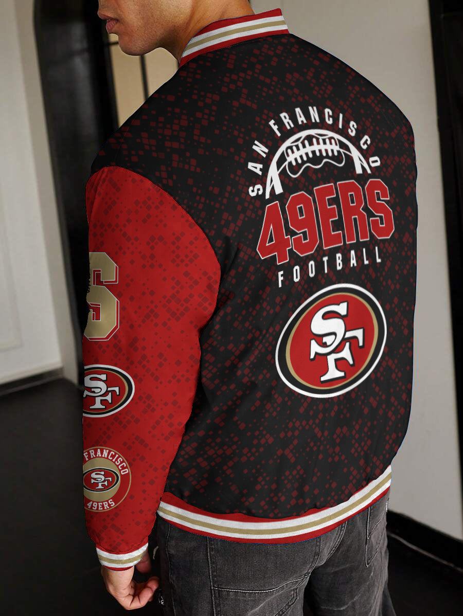 San Francisco 49ers National Football League Varsity Jacket AZBTVJK000523