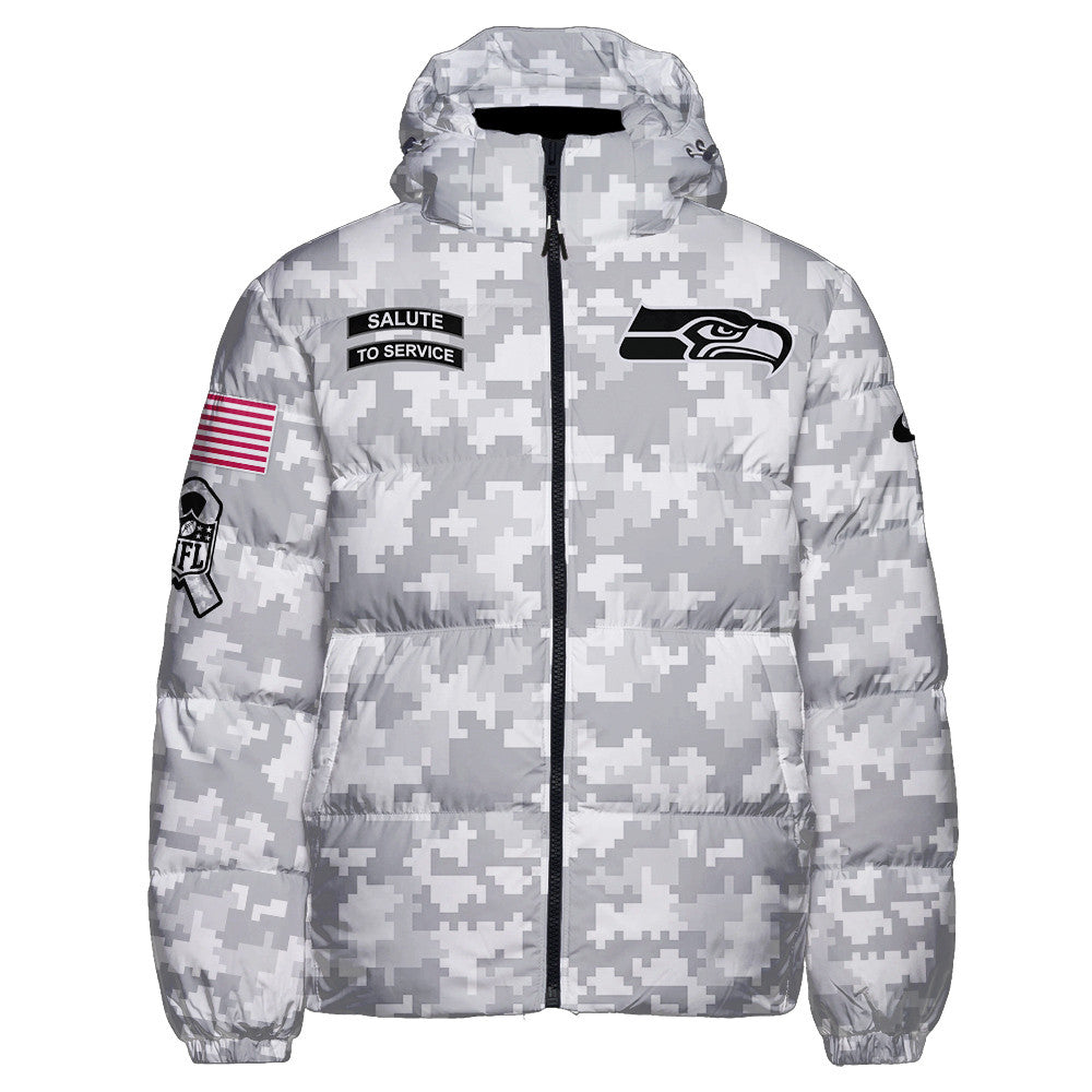 Seattle Seahawks CozyCloud Down Jacket AZBTDWJ000118