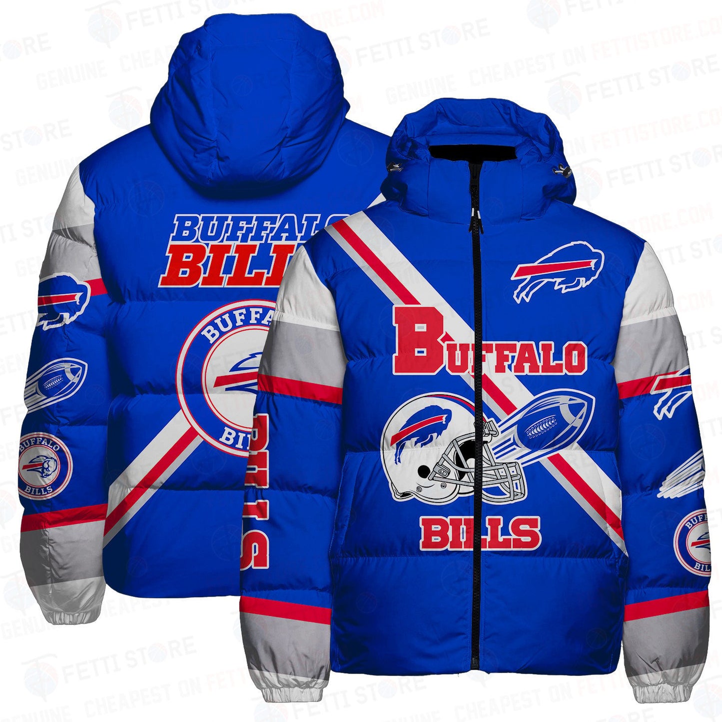 Buffalo Bills CozyCloud Down Jacket AZBTDWJ000080