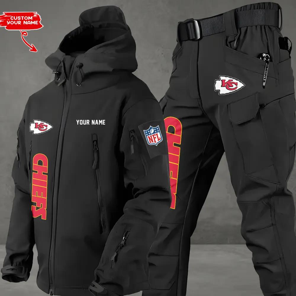 Kansas City Chiefs Outdoor Jacket and Pants 000157