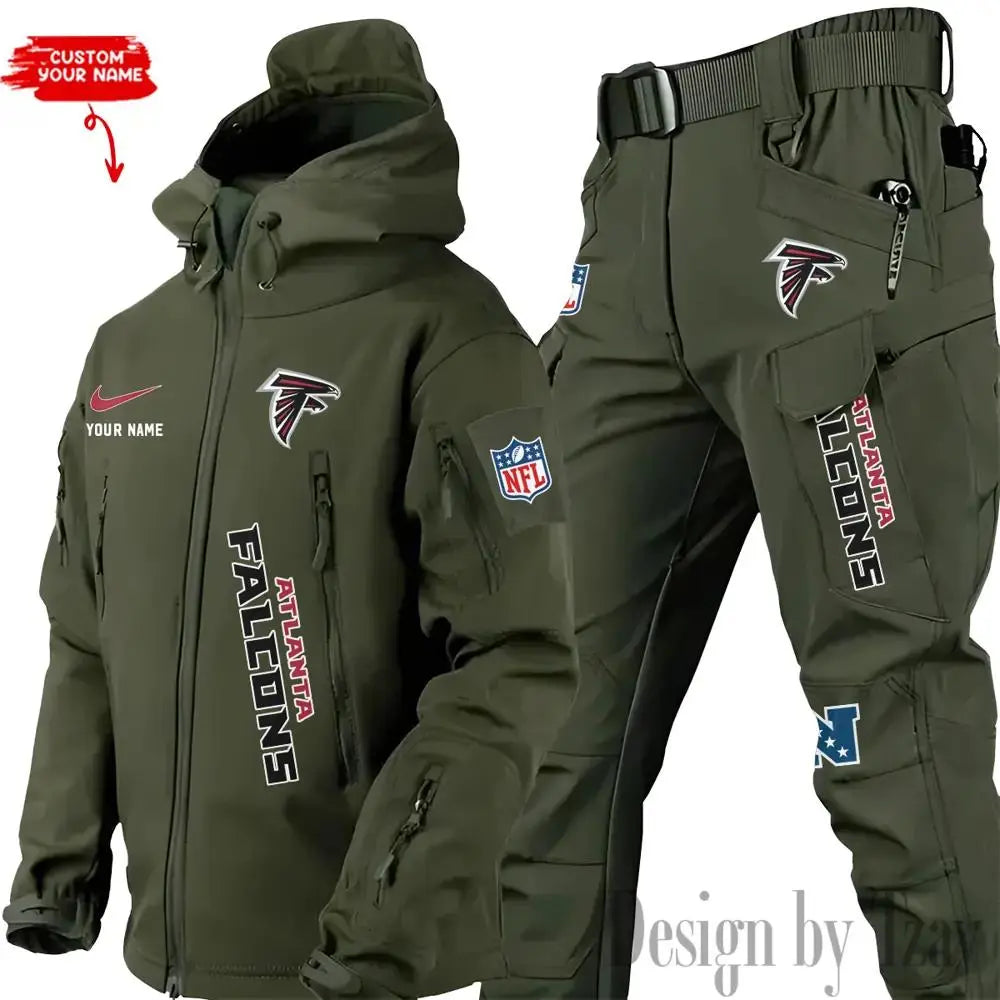 Atlanta Falcons Outdoor Jacket and Pants 000062