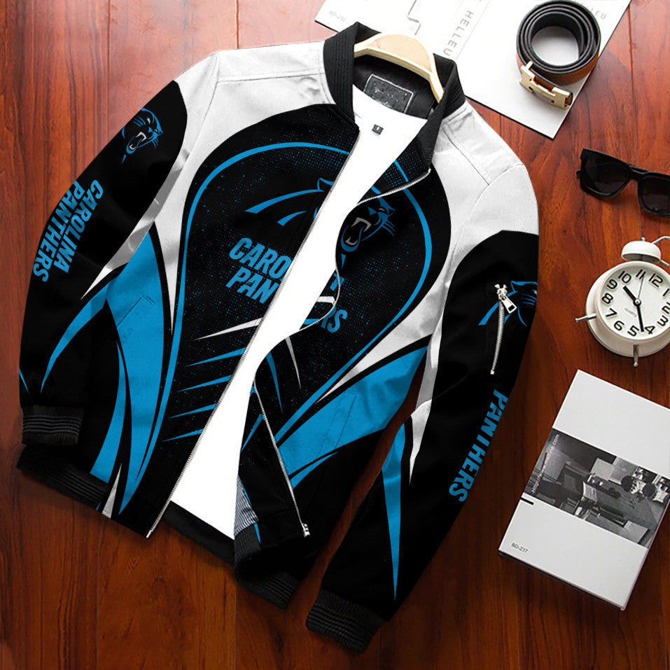 Carolina Panthers Bomber Jacket BG137