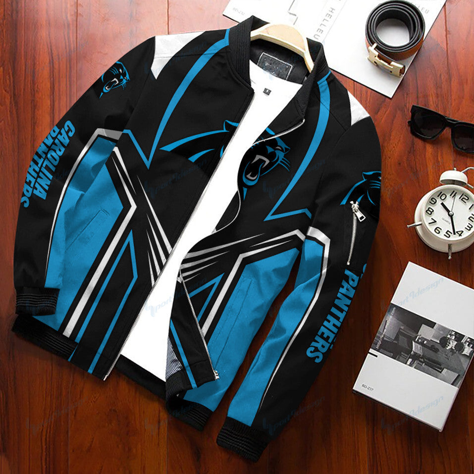Carolina Panthers Bomber Jacket BG316