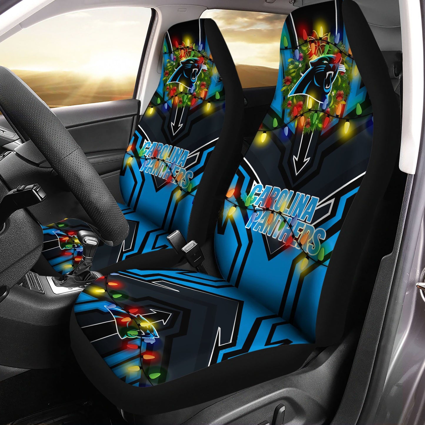 Carolina Panthers Car Seat Covers BG121