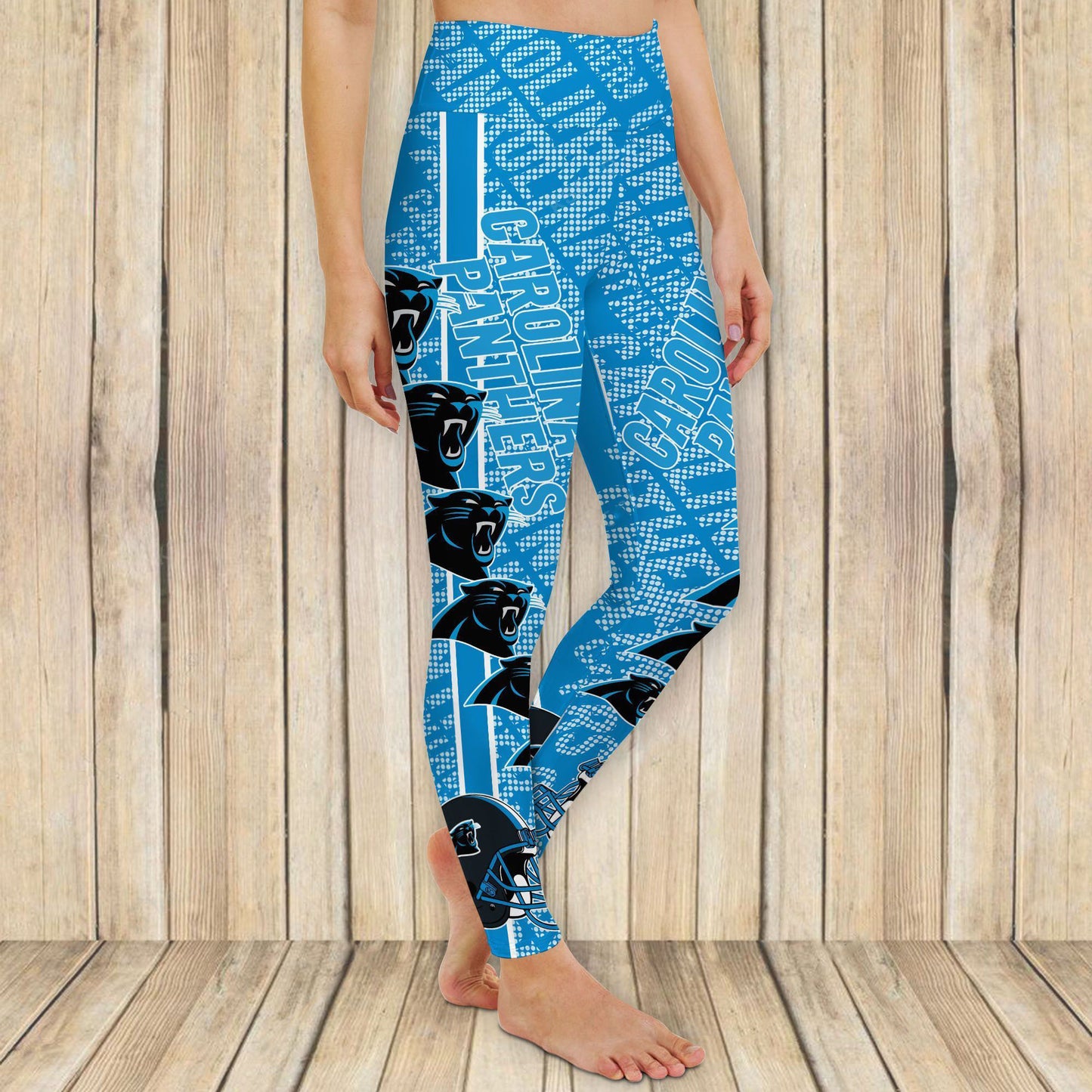 Carolina Panthers Leggings And Cross Tank Top BG04
