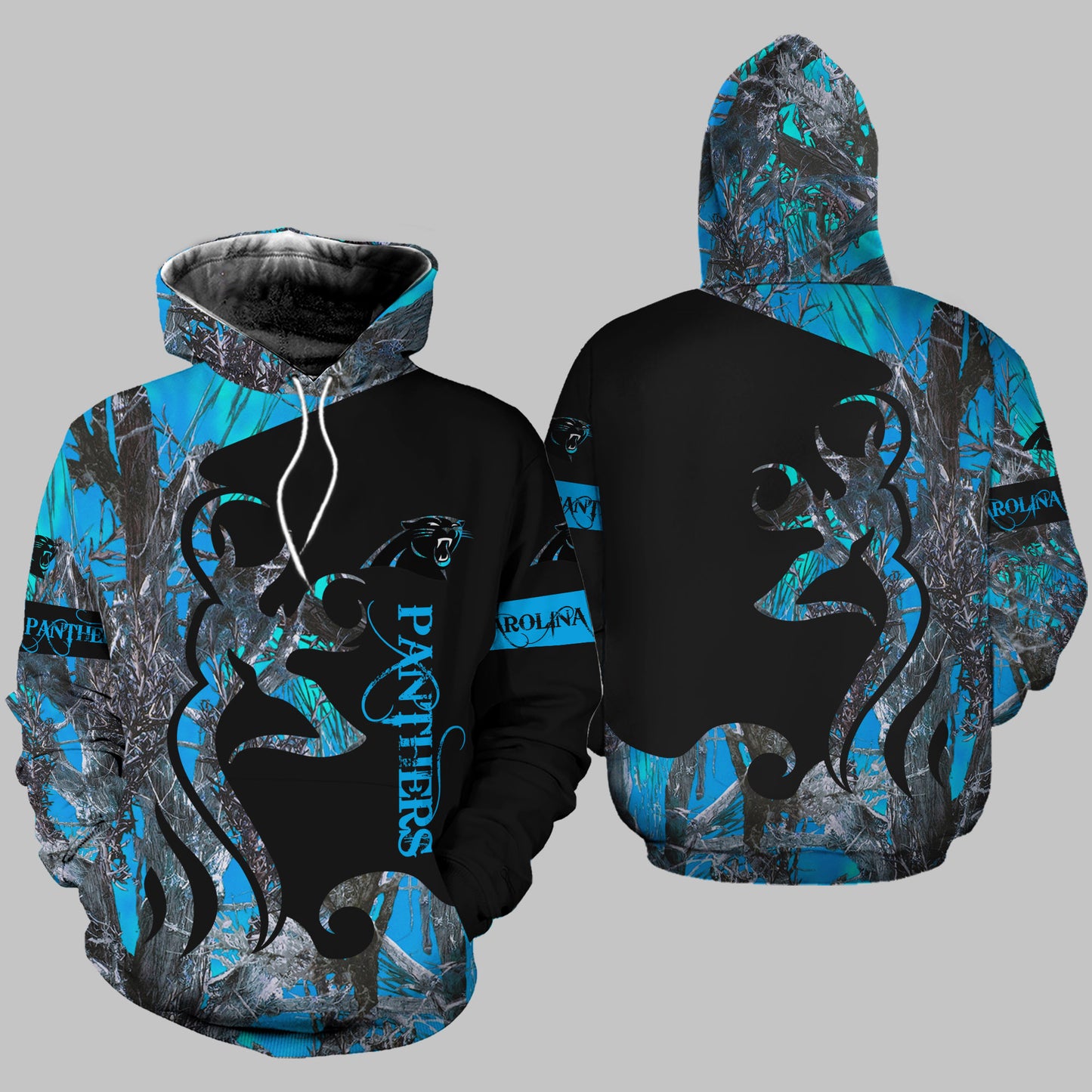 Carolina Panthers Leggings And Hoodie BG36