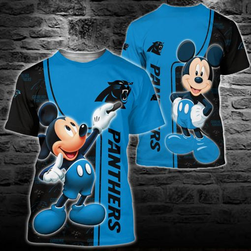 Carolina Panthers Mickey All Over Printed 135