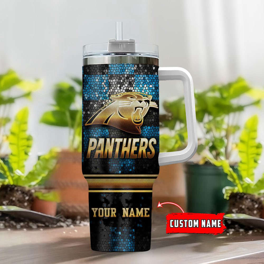 Carolina Panthers Personalized Limited Edition Sport Fan Gift 40oz Tumbler AZC40OZT083