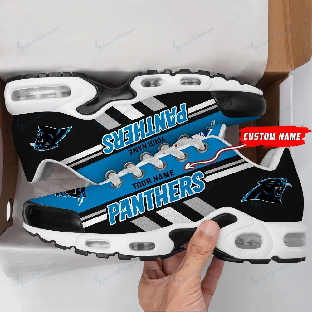 Carolina Panthers Personalized Plus T-N Youth Sneakers BG52