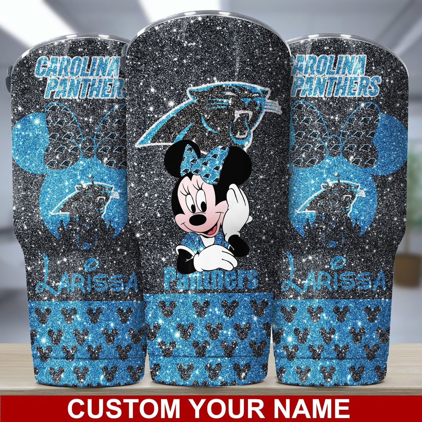 Carolina Panthers Personalized Tumbler BG378